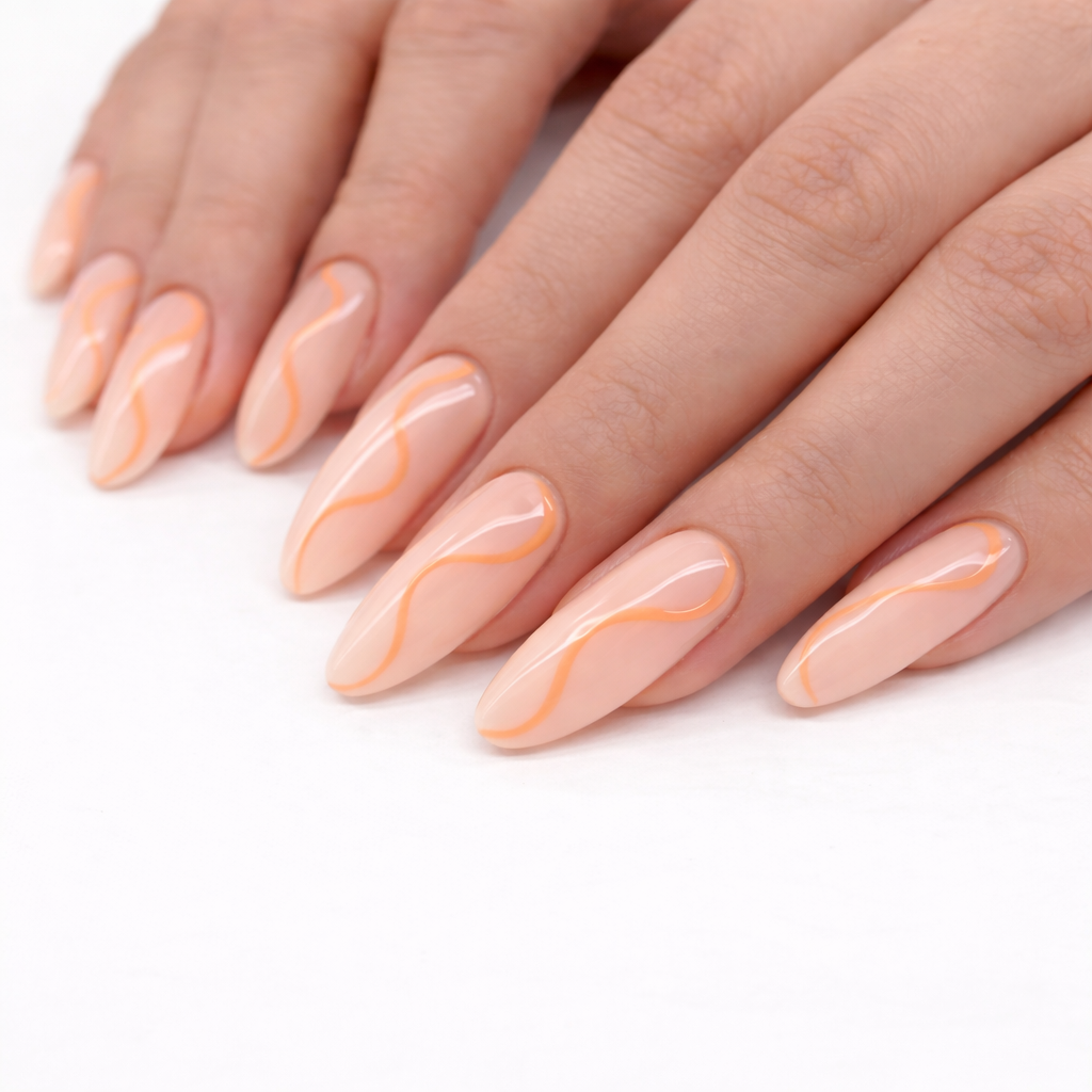 faux ongles réutilisables long