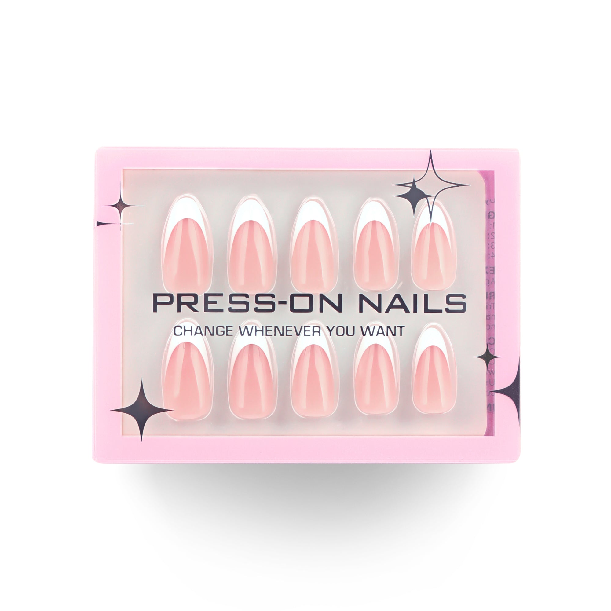 faux ongles press on nails french nude pêche ongles courts manucure naturelle effet salon réutilisable chic