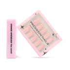 faux ongles roses french manucure rose ongles printemps popnails