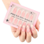faux ongles roses french manucure rose ongles printemps popnails