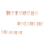 faux ongles nude lumineux shimmer tendance