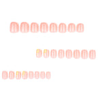 faux ongles french manucure chic courte nude floral tendance